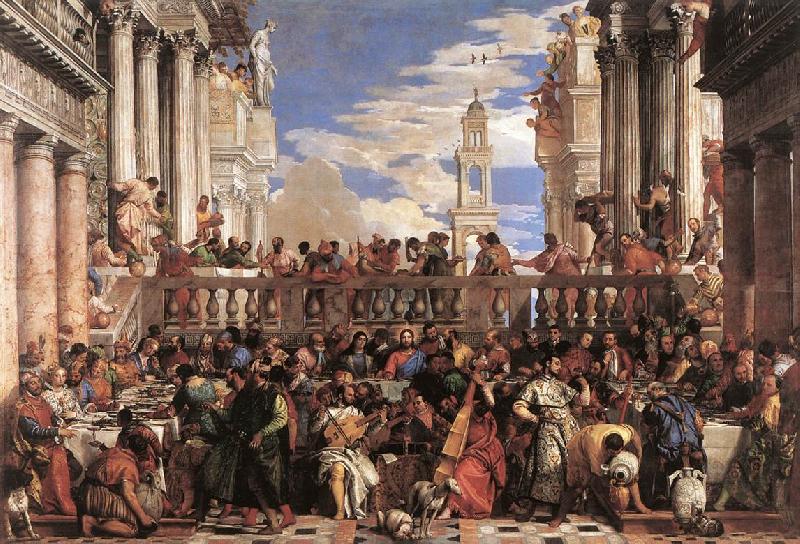 VERONESE (Paolo Caliari) The Marriage at Cana er oil painting image